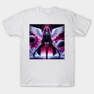 Goth Angel Girl T-Shirt